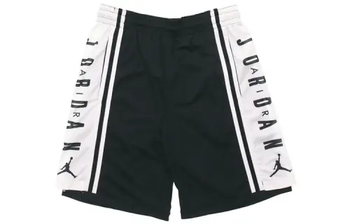 Jordan Air Basketball Shorts Men's Black White