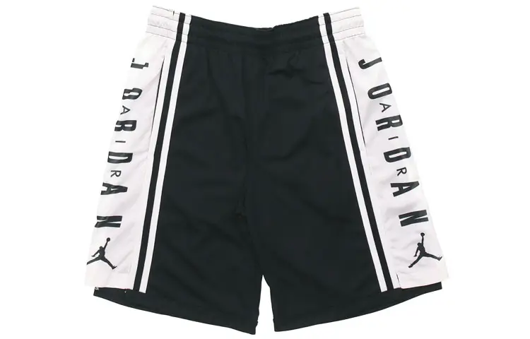 Jordan Air Basketball Shorts Men's Black White