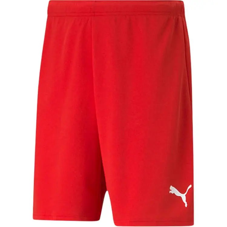 PUMA Casual Shorts Men's Red Moderate Straight Fit Pants