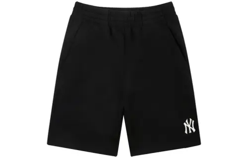 MLB Sports black shorts for men and women, with your logo imprint, print, loose fit