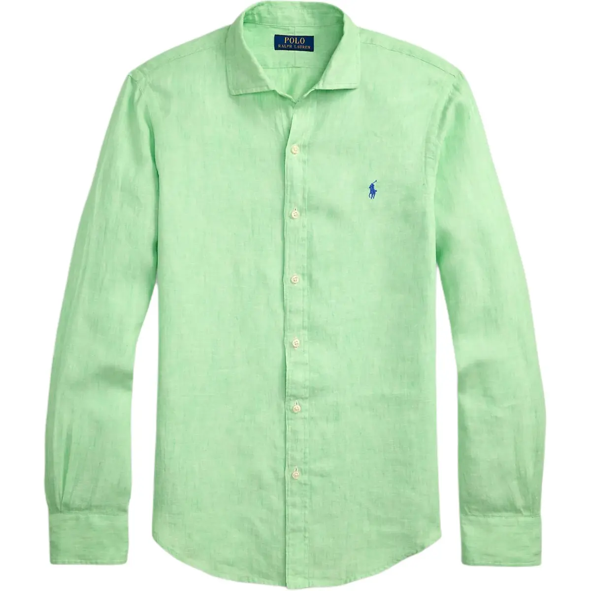 Polo Ralph Lauren Shirt Slim Fit Men's Bright Green