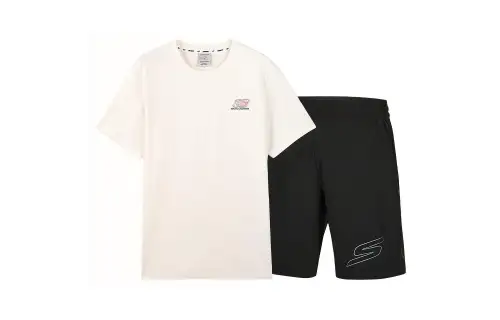 Skechers Casual Sportswear Unisex Crew Neck Thin