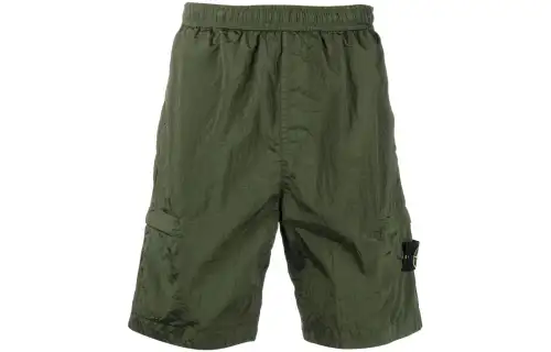 STONE ISLAND Casual Shorts Men's Green Moderate