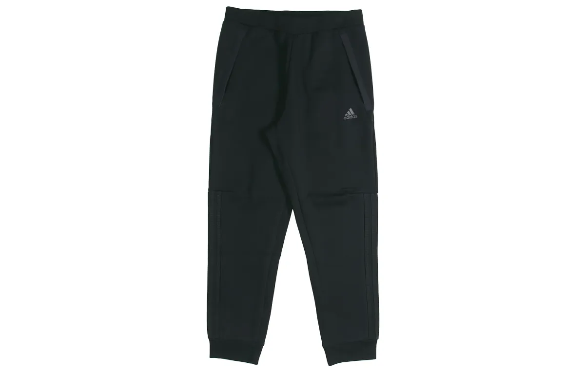 Adidas Sports Pants Men's Black Moderate
