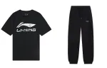 Li Ning Casual Sportswear Men's Crew Neck Moderate