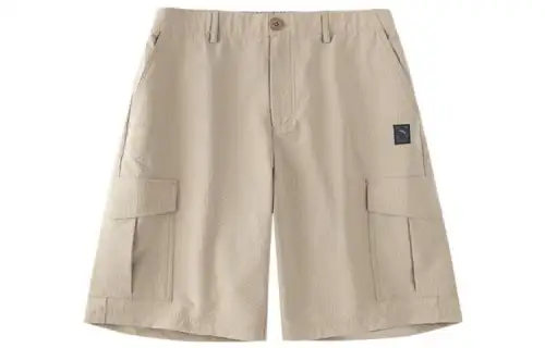 Anta Variety Training Collection Casual Shorts Men's Light Brown