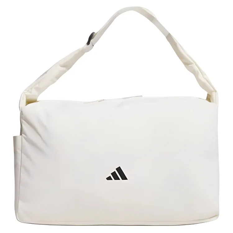 Adidas Recycled Nylon Shoulder Bag Regular Unisex White