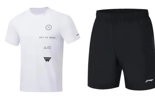 Li Ning Casual Sportswear Men's Crew Neck Moderate