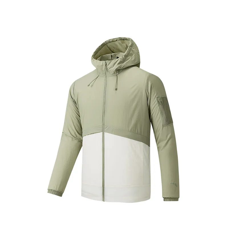 Anta Outdoor Collection UV Protection Sun Protection Clothing Men's Floating Gray/Ivory White