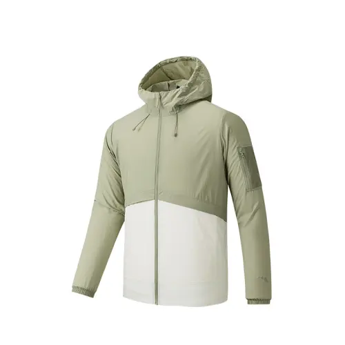 Anta Outdoor Collection UV Protection Sun Protection Clothing Men's Floating Gray/Ivory White