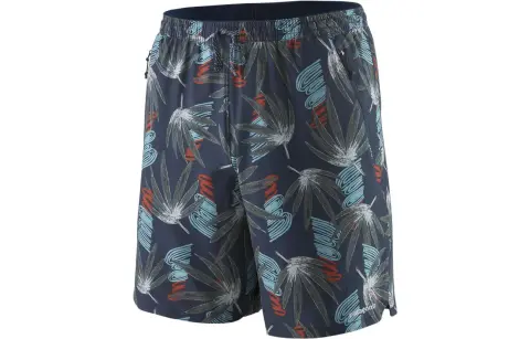 patagonia Men's Logo Graphic Print Shorts