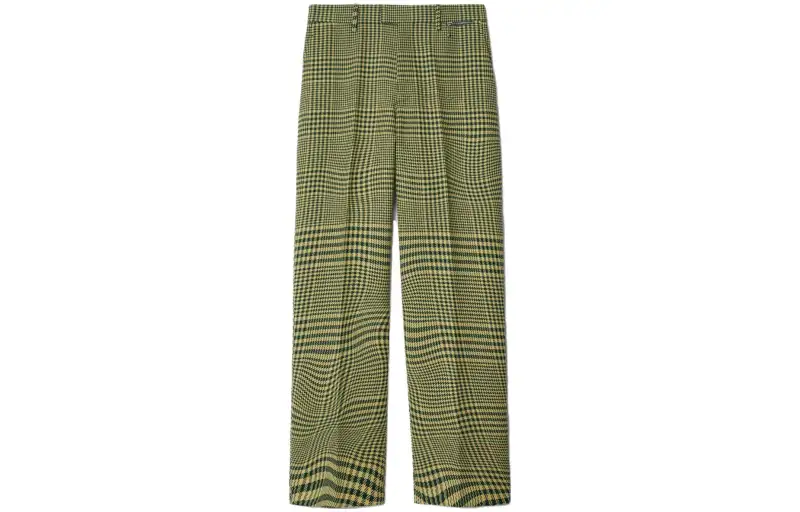 Burberry Casual Pants Men's Green