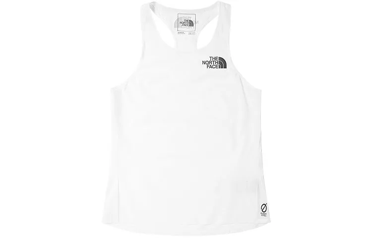 The North Face logo cropped tank top
