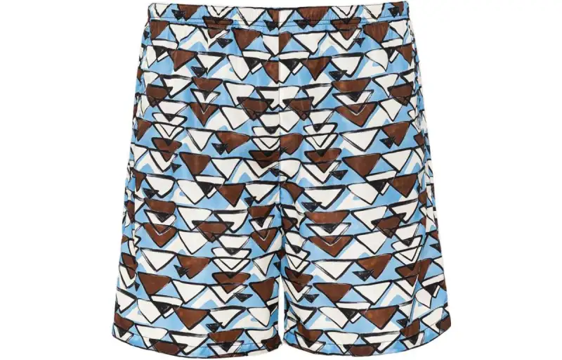 PRADA Beach Shorts Men's Multicolor