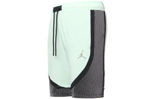 Jordan Logo Micro Mark Lacingblock Casual Shorts Mint Green