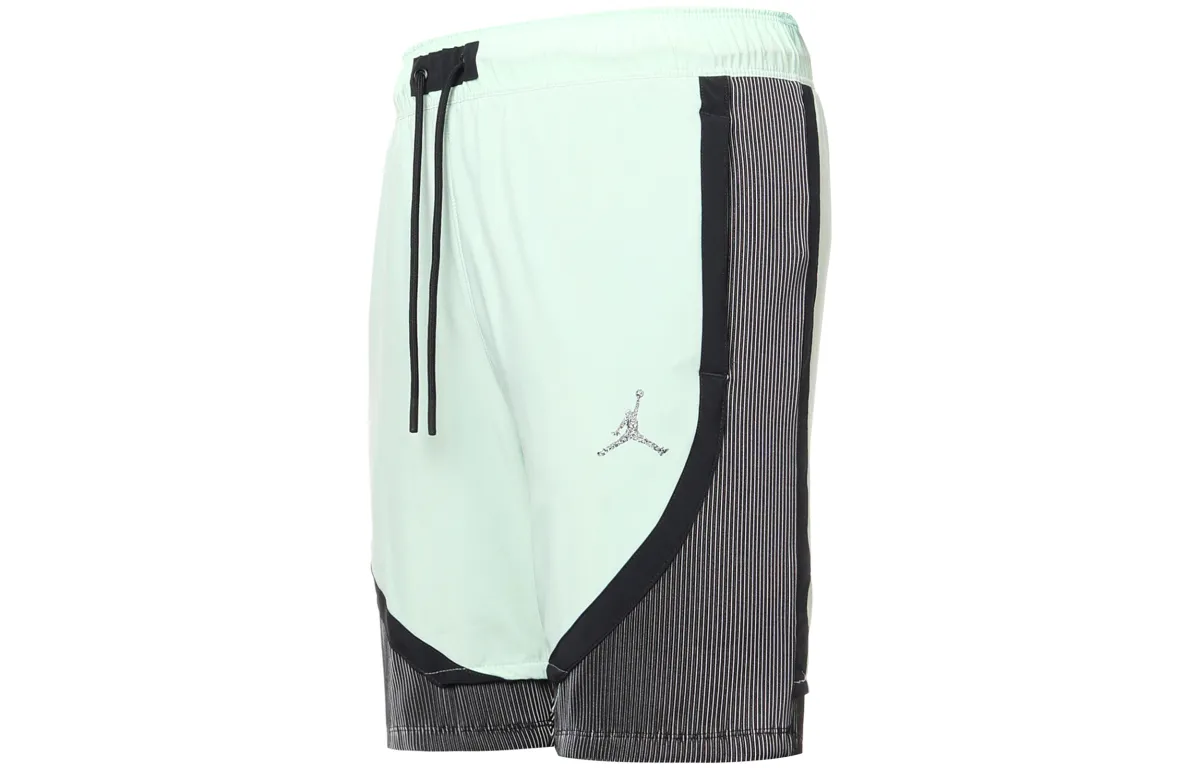 Jordan Logo Micro Mark Lacingblock Casual Shorts Mint Green