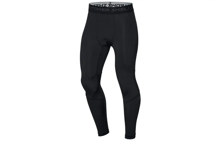 Li Ning Sports Pants Men's New Standard Black Moderate
