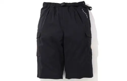 A BATHING APE Bape Casual Shorts Men's Black Moderate