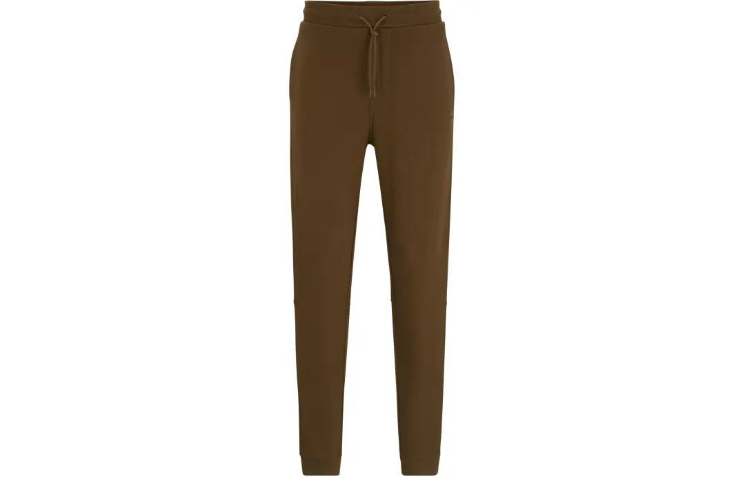 HUGO BOSS Drawstring Tapered-Leg Trousers