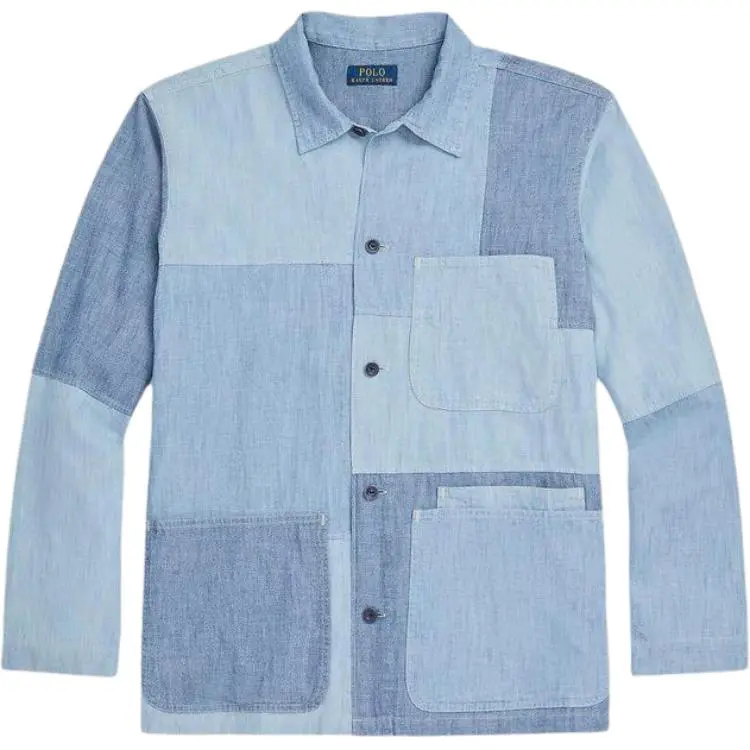 Polo Ralph Lauren FW23 Shirt Classic Version Men's Blue