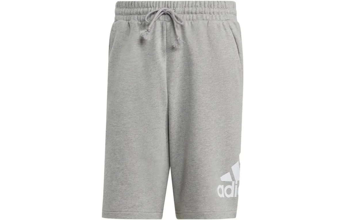 Adidas Essential Casual Shorts Men's Medium Heather Gray