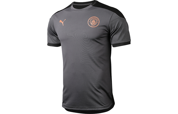 PUMA MCFC Soccer Jerseys Men’s Gray Moderate Straight Fit