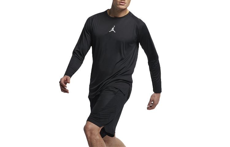 Jordan Fitness Clothing Men’s Black Moderate