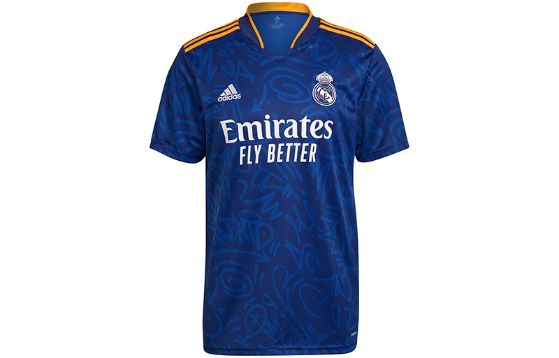 Adidas Real Madrid Soccer Jersey Men's Blue