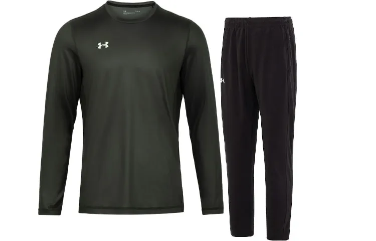 Under Armour Casual Sportswear Sets Men's Crew Neck Moderate