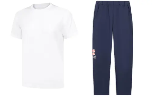 Li Ning Casual Sportswear Men's Crew Neck Moderate