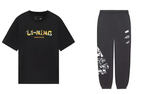 Li Ning Casual Sportswear Men's Crew Neck Moderate
