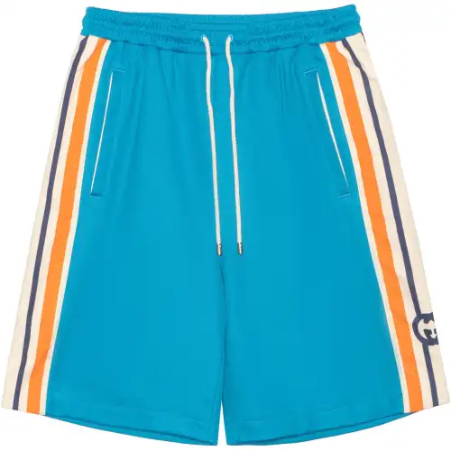 【Previous Season】Interlocking G technical jersey shorts
