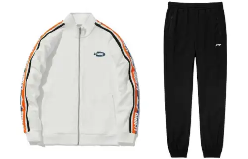 Li Ning Casual Sportswear Unisex Stand Collar Moderate