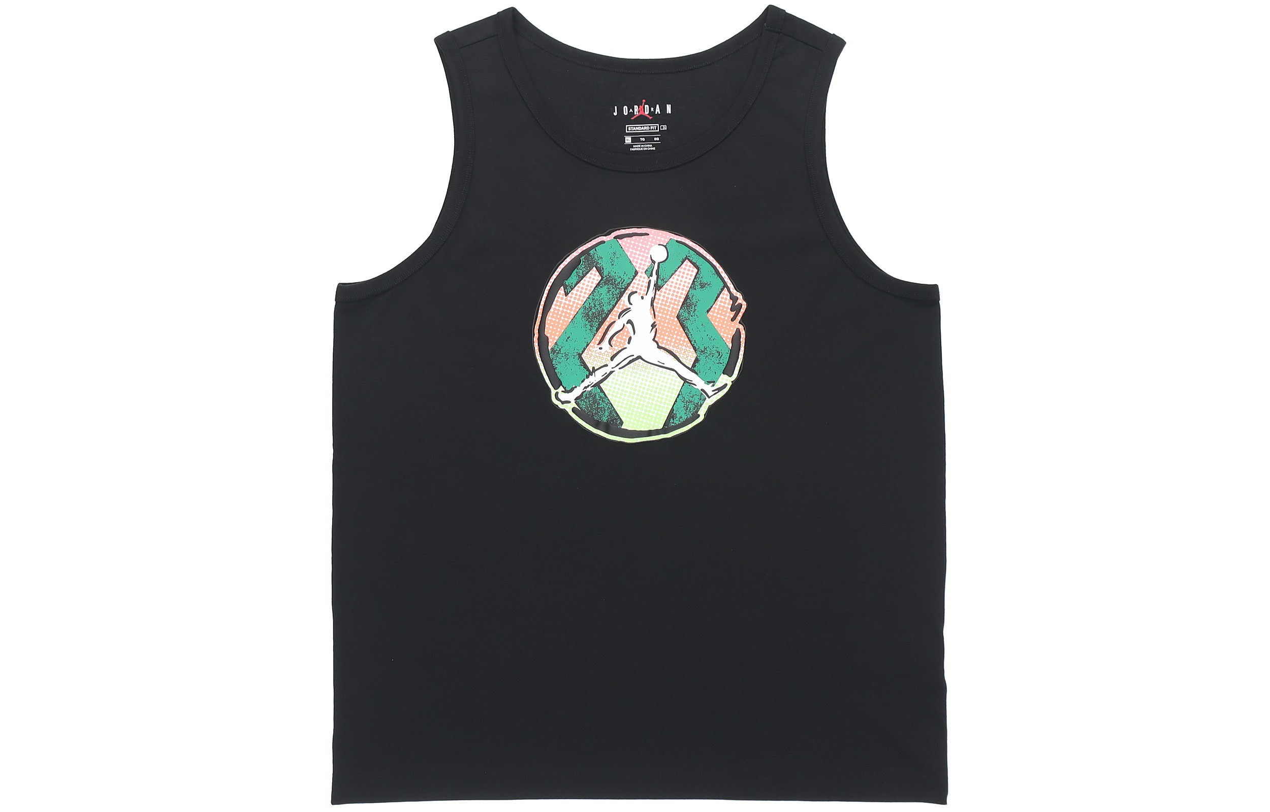 Jordan DNA model, breathable sports basketball black vest, print, for running