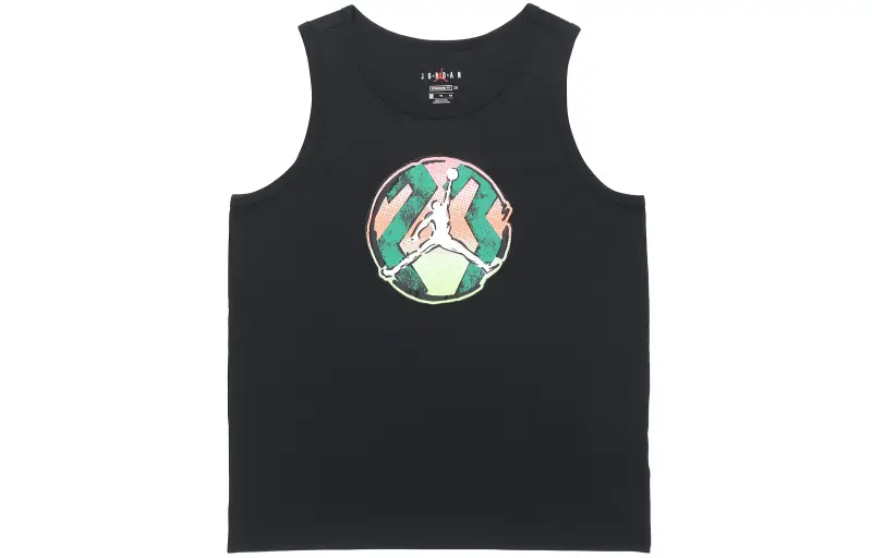 Jordan Air Sport Dna Printing Casual Sports Running Vest Black