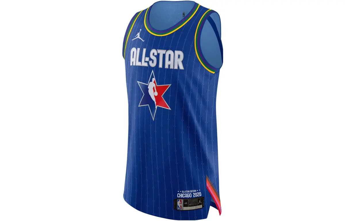 Jordan Basketball Jersey Men's Blue