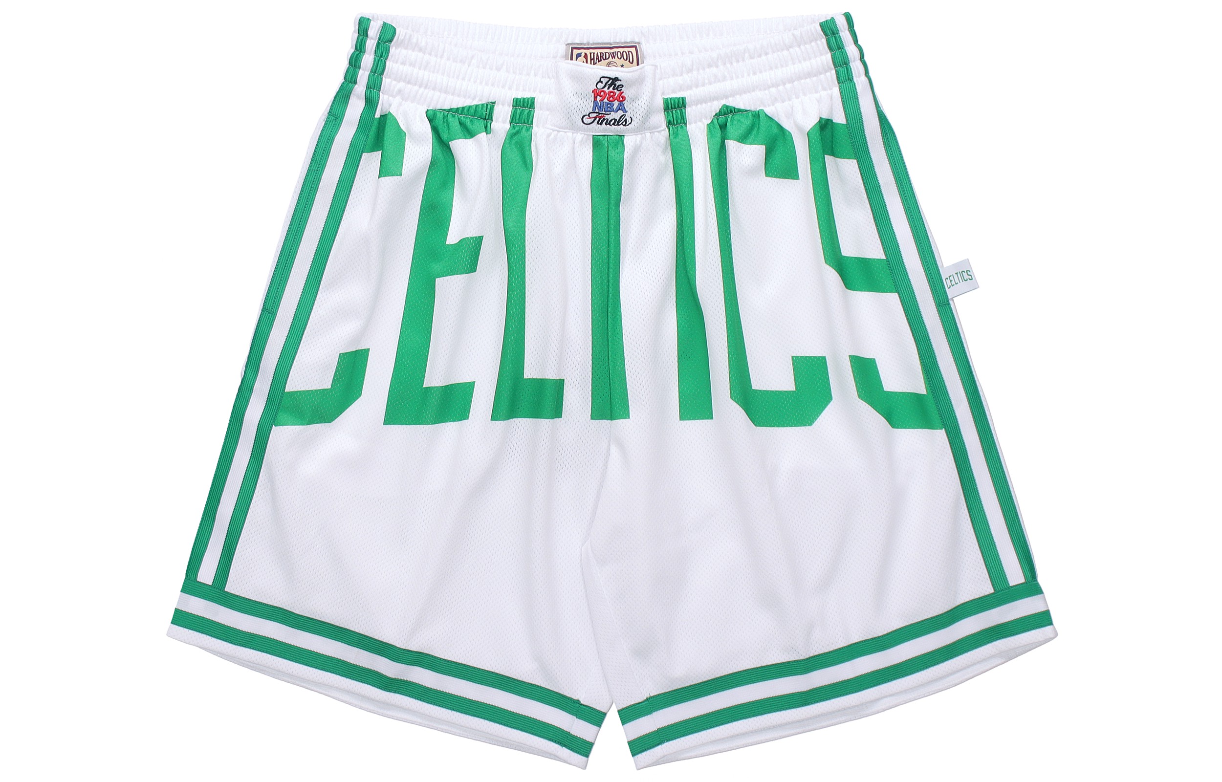 Mitchell Ness Basketball Shorts Men’s White/Green