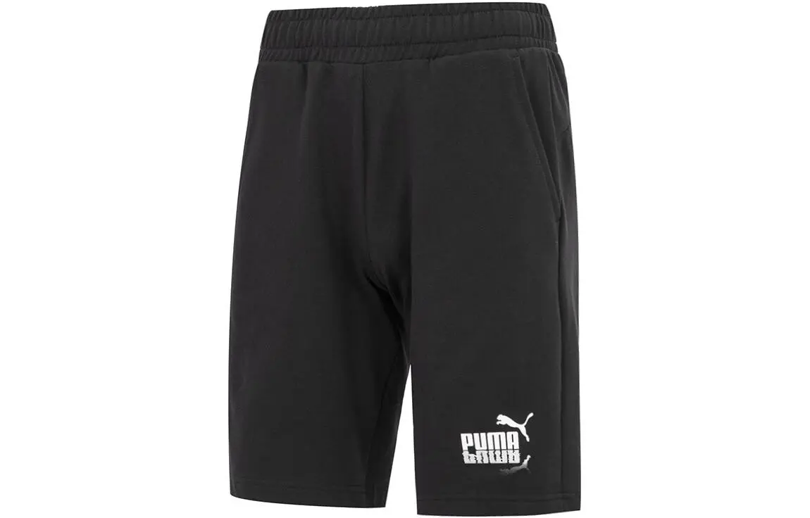 PUMA Casual Shorts Men's Black Moderate