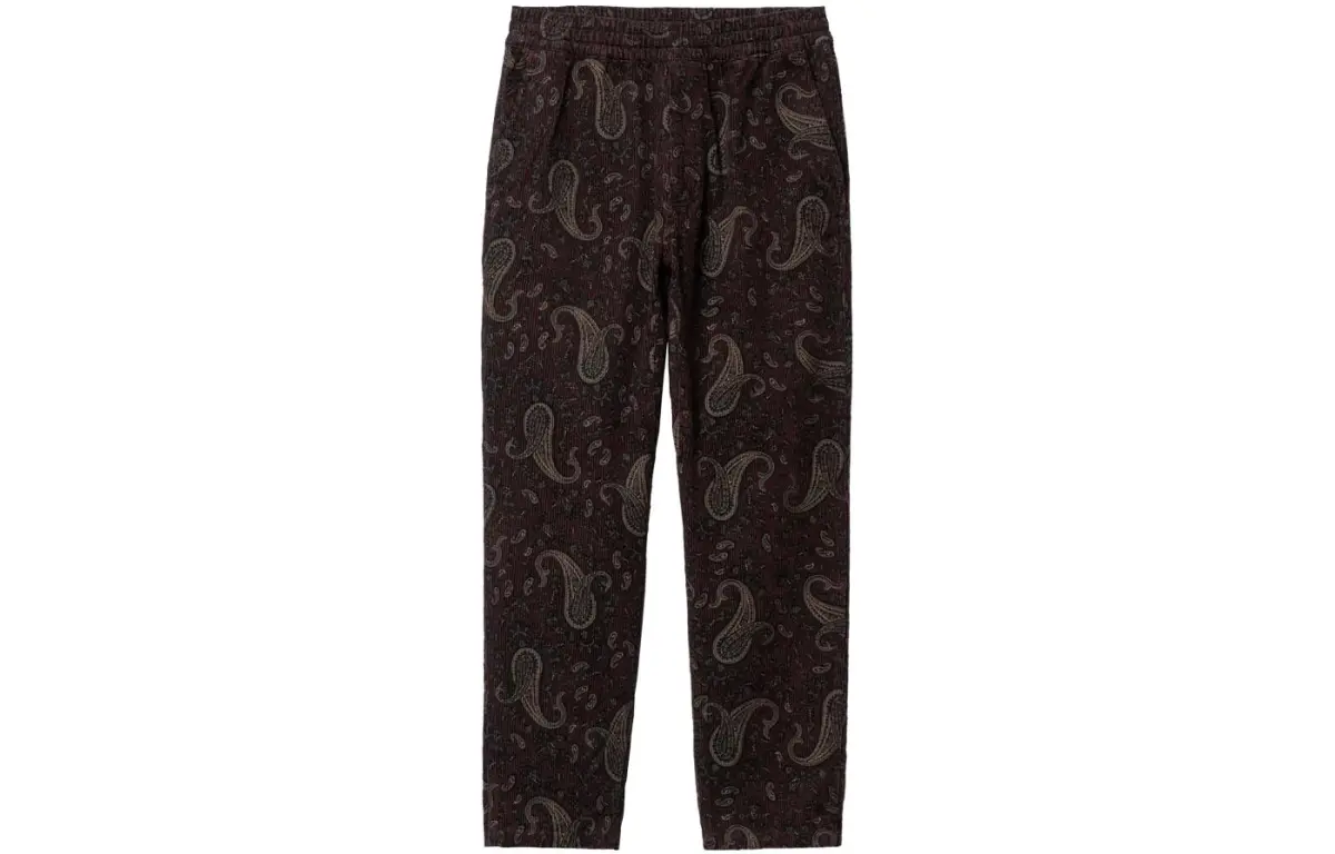 Carhartt Wip Flint paisley-print corduroy trousers