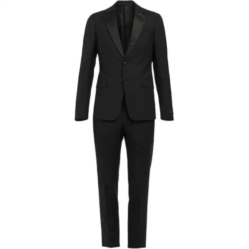PRADA SS21 Business Suit Men's Black