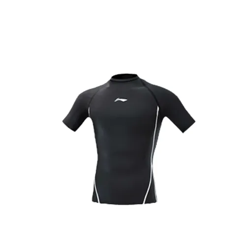 Li Ning Men's Swimwear Men's Swimsuit Casual Surf Swimsuit