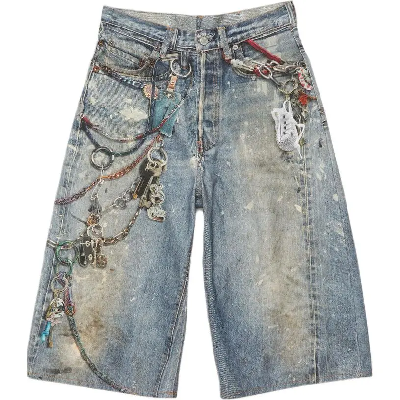 Acne Studios 2024 Fall Winter Collection Denim Shorts Unisex