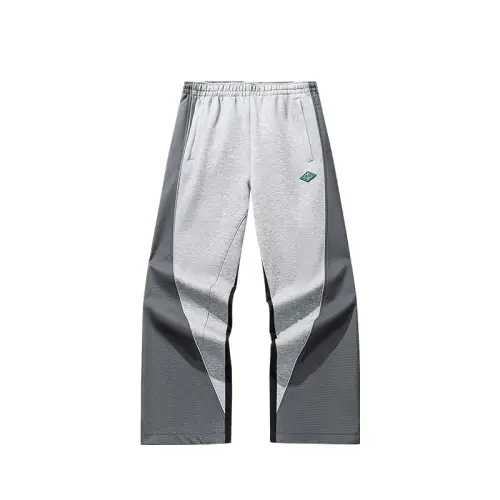 Anta Outdoor Collection Casual Pants Unisex Gray Heather Gray Basic Black