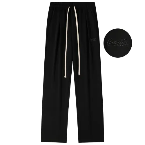 Coca Cola Casual Pants Unisex Moderate Straight Fit Pants