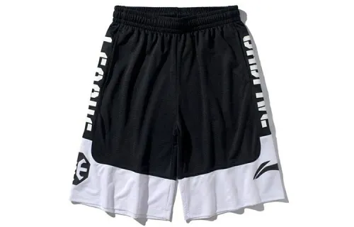 Li Ning Basketball Shorts Men's New Standard Black Moderate Other