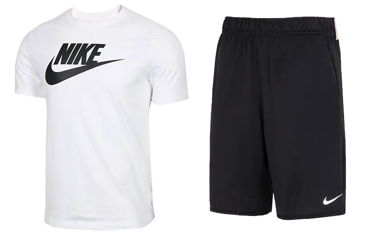 Nike Casual Sportswear Sets Men's Crew Neck Moderate