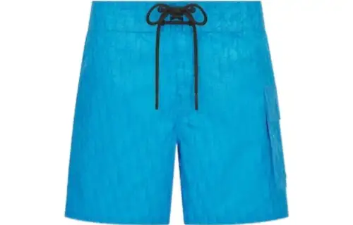 DIOR SS23 Beach Shorts Men's Blue