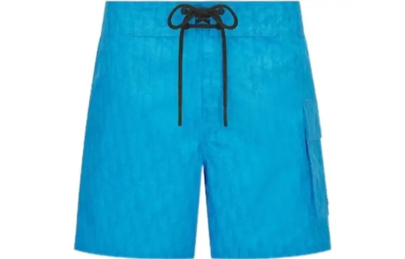 DIOR SS23 Beach Shorts Men's Blue