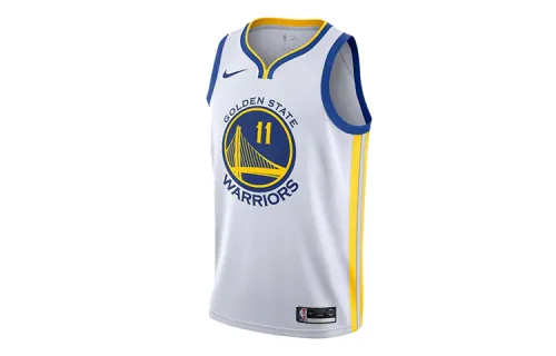 Nike NBA Association Edition sports breathable sleeveless SW fan version Golden State Warriors Klay Thompson home 11 basketball vest men's white