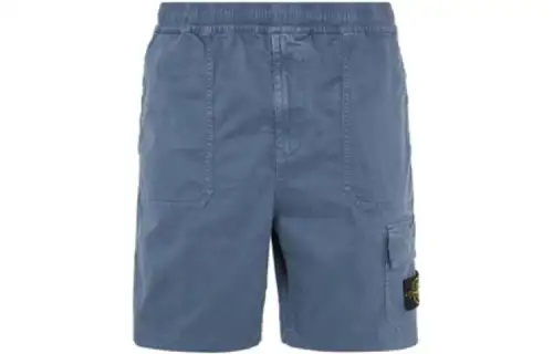 STONE ISLAND Casual Shorts Men's Royal Blue Moderate
